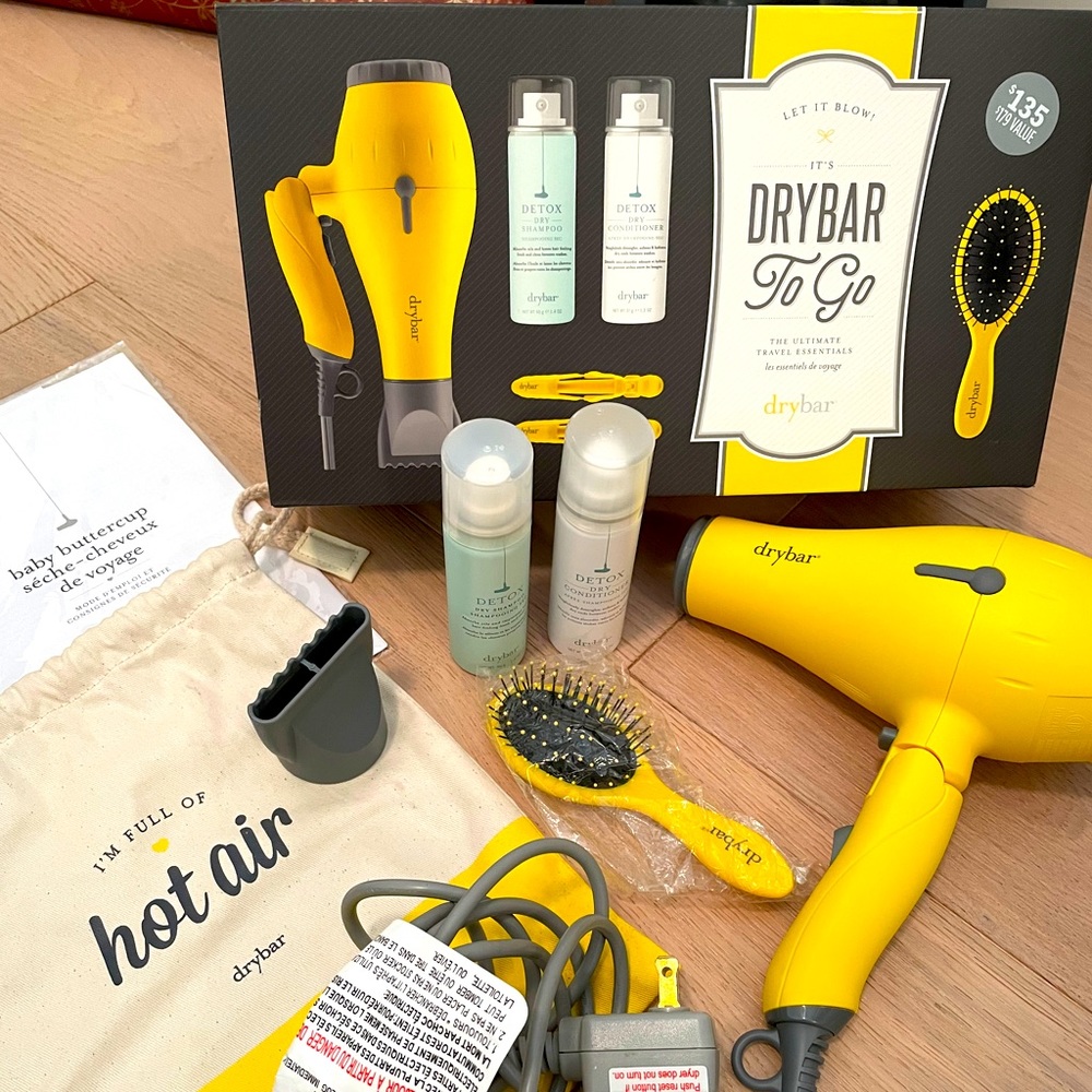Drybar Baby Buttercup Blowdryer Set